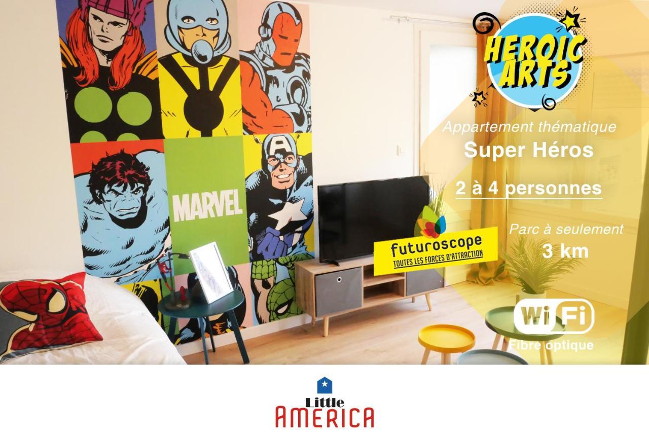 Little America - Appart Hotel 3Km Futuroscope Jaunay-Clan Екстериор снимка