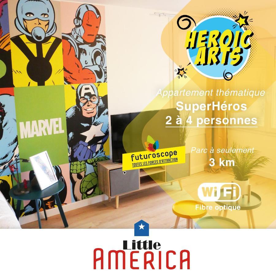 Little America - Appart Hotel 3Km Futuroscope Jaunay-Clan Екстериор снимка